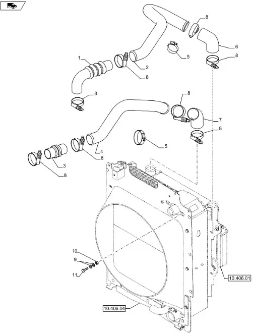 87554293 - патрубок